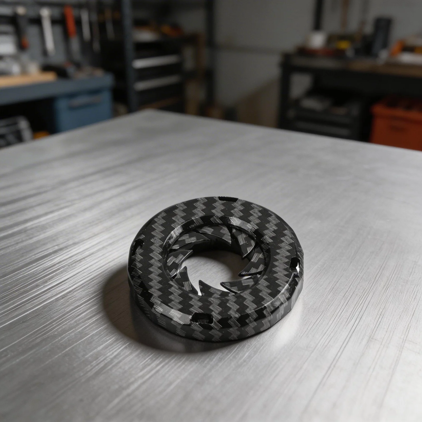 Rotary Engine Start Stop Button Cover With Carbon Fiber Style And Protective Ring For Car Ignition Switch Damage Prevention
