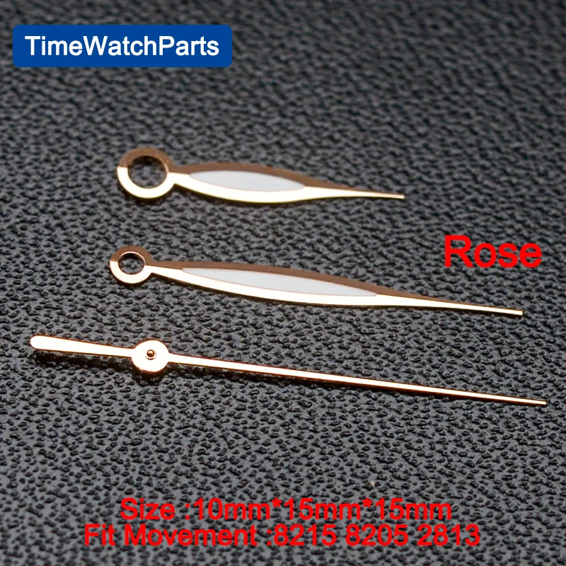 10*15*15mm No Luminous Watch Hands Watch Needles Fit 8215 8205 2813 Automatic Movement Watches Accessories