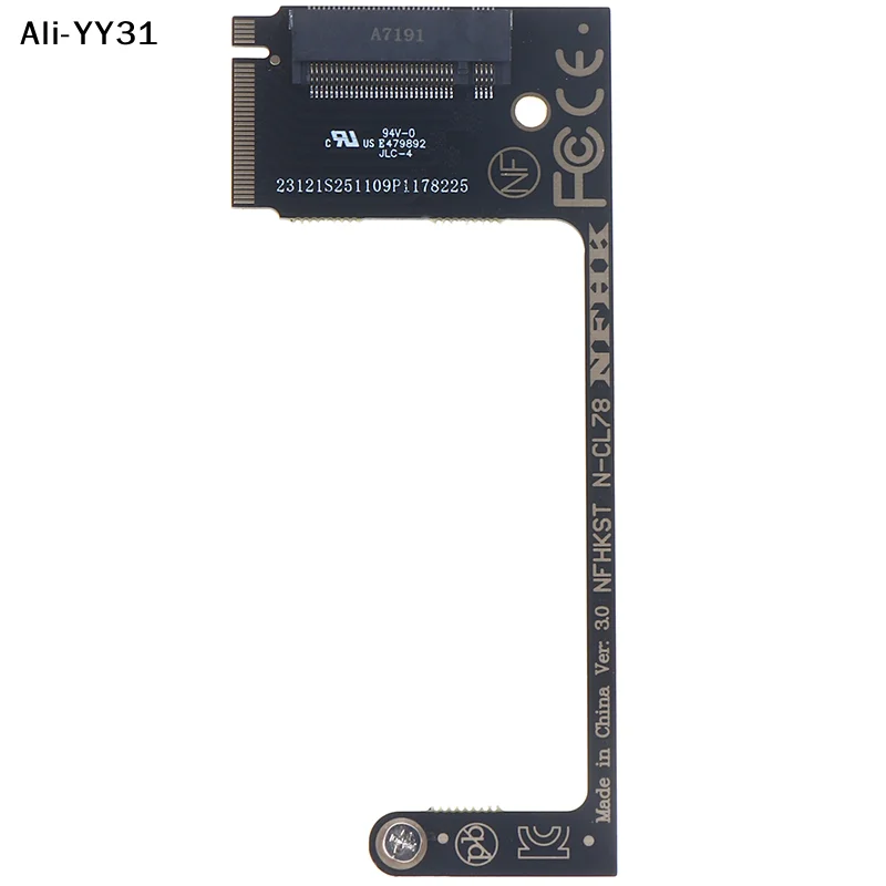 For MSI Claw 8 AI+ Claw7 SSD Adapter Handheld Conversion 2230 To 2280 4T M2 NVME SSD Expansion Board Adapter Riser Card