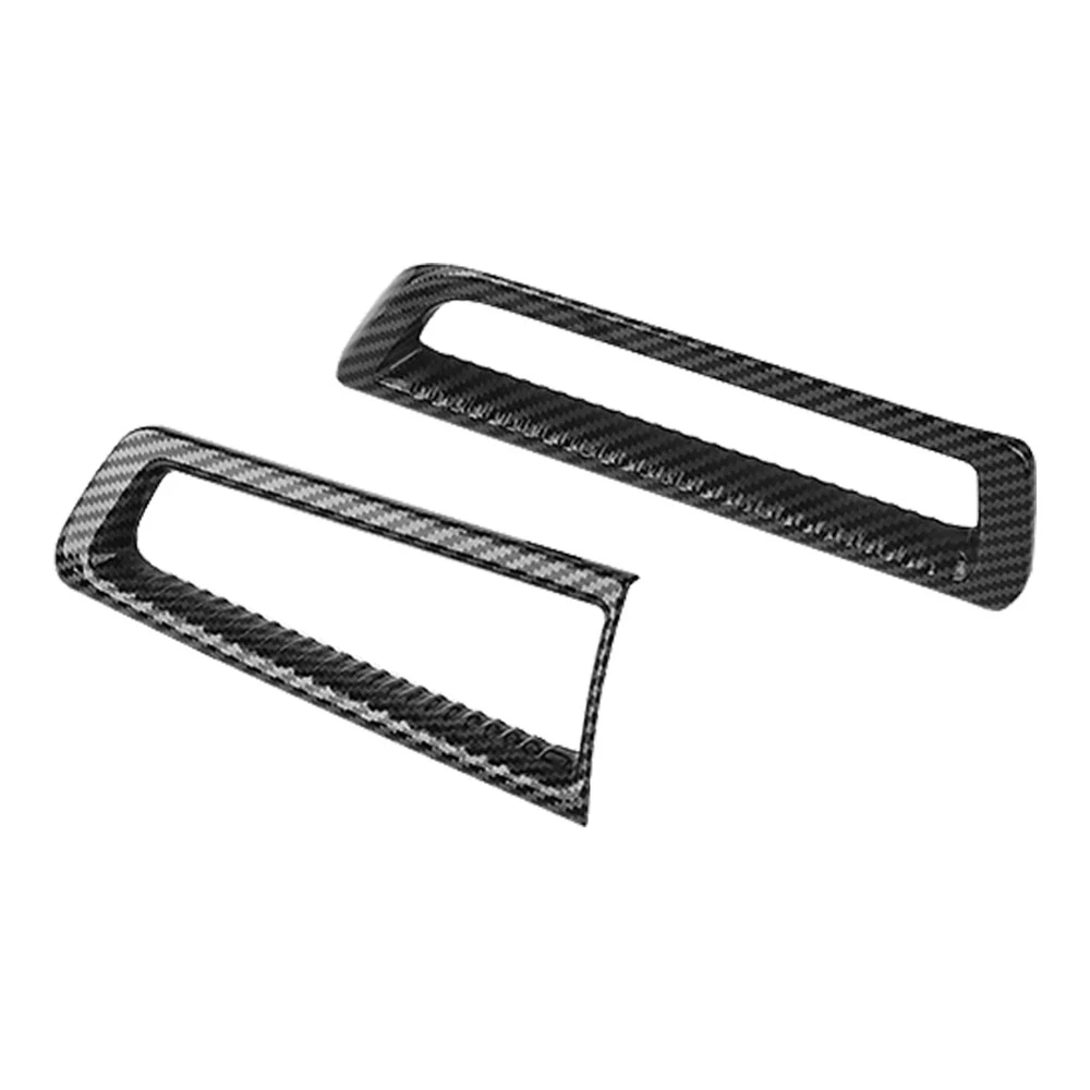 2pcs For KIA K5 2021 2022 2023 2024 Car Front Dual-sided Vent Cover Trim ABS Material Interior Decoration Accessories