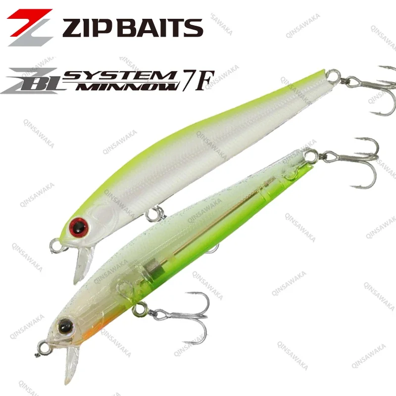 

Japan ZIPBAITS ZBL SYSTEM MINNOW 7F 70mm wobbler Bass Lure baitfish Fishing Floating Saltwater long distance casting