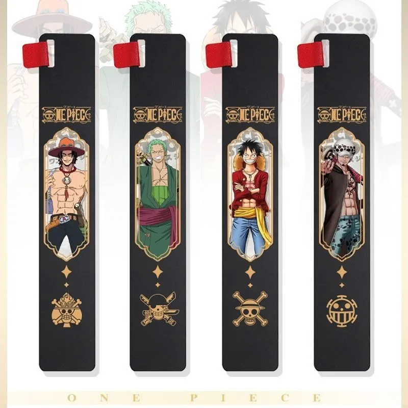One Piece Roronoa Zoro Portgas · D · Ace FRANKY Persönlichkeit Kreatives Metall-Lineal Lesezeichen 2 in 1 Schüler-Lernschreibwaren – Detail 6