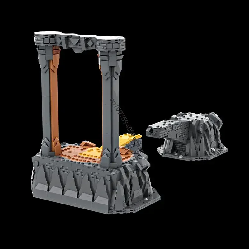 Nouveau 1863 pièces célèbre les anneaux série de film Moc Balrog Gandalfd modèle personnalisé Puzzle bricolage idées créatives enfants jouets cadeaux d'anniversaire