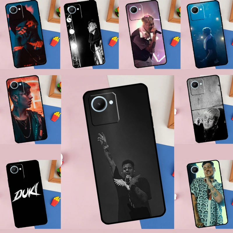 Duki Rapper For Realme 11 9 10 Pro Plus GT Neo 5 3 2 T C11 C15 C21Y C25s C30 C31 C33 C35 C55 Phone Case