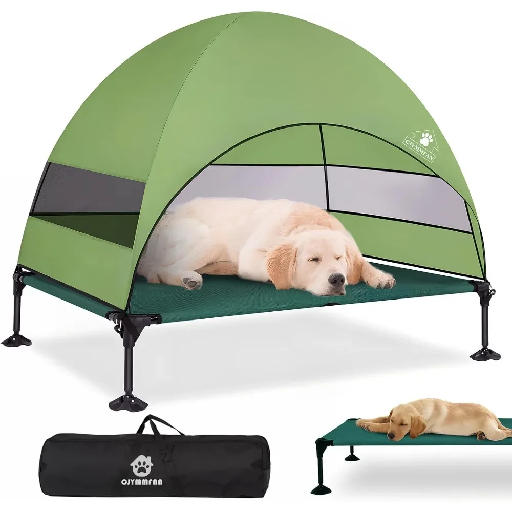 Cama Elevada Para Perros Y Gatos - Malla Transpirable, Ideal Verano Y Exterior, 66x45x17 Cm