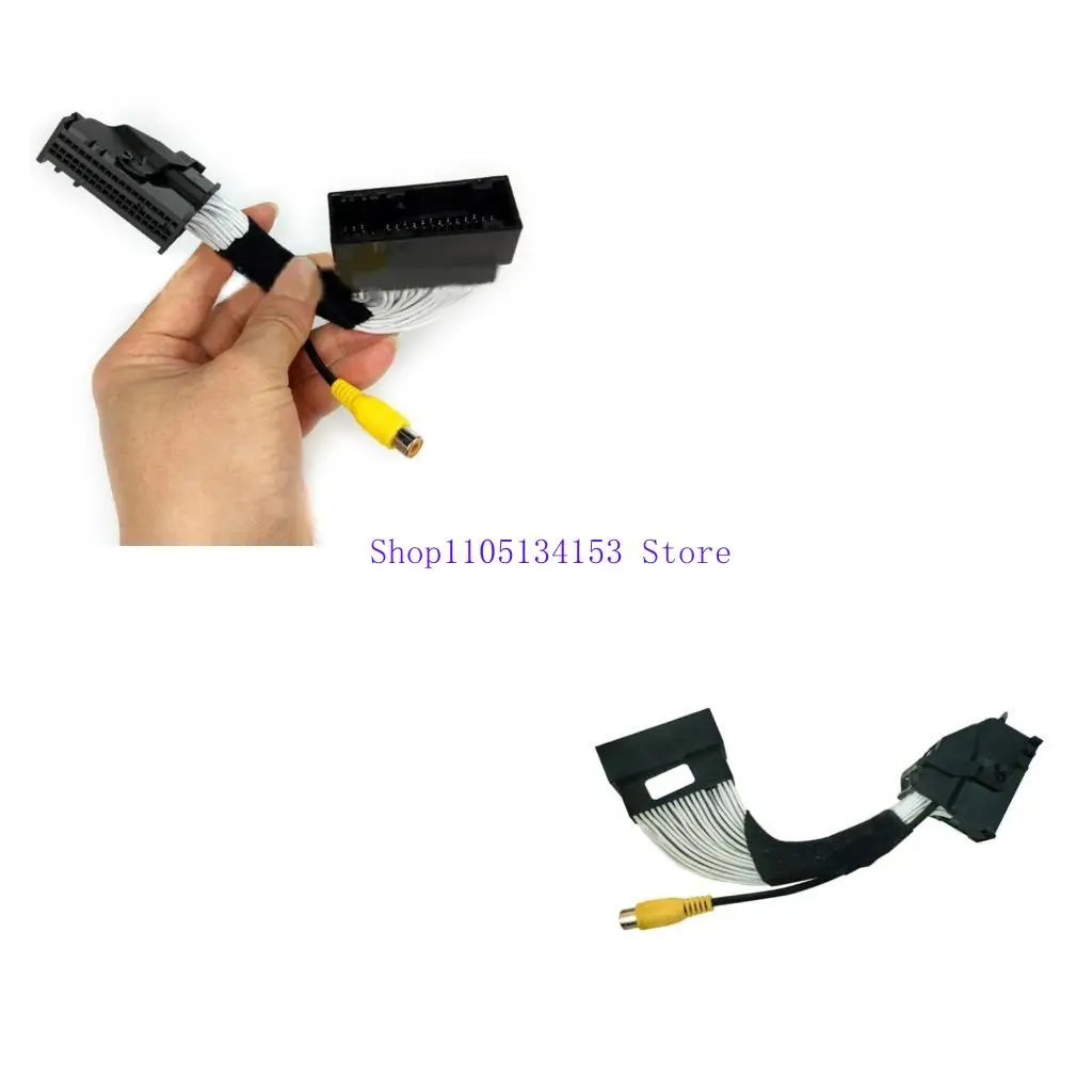 

hg89 RCA видеокабель для автомобильной камеры заднего вида, удлинительный жгут проводов для синхронизации 1 2 3 резервной камеры