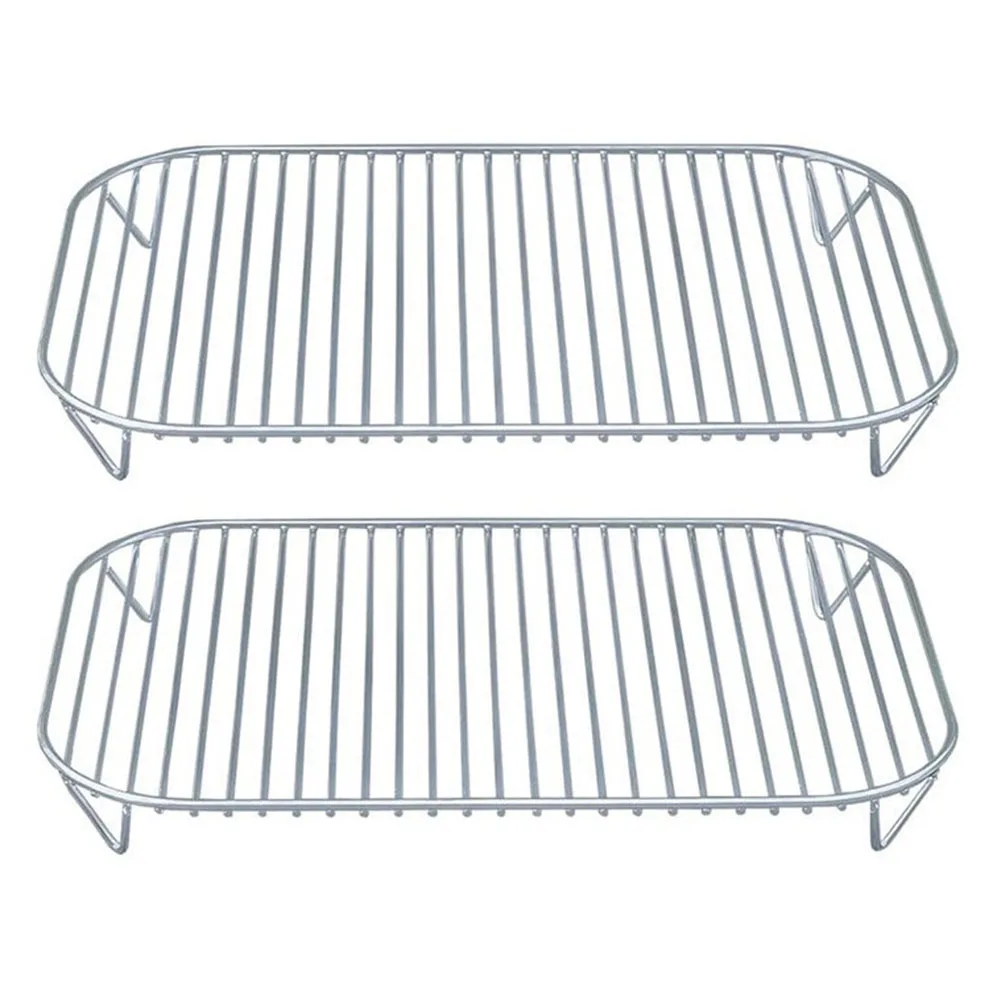 2/1PCS Stainless Oven Grill Rack Air Fryer Basket For Woodfire OG701 OG75 7-In-1 Air Fryer Net Baskets Kitchen Tool