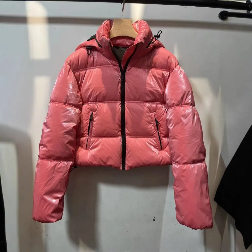 

Women's Cotton-Padded Jacket Casual Fashion Street Style Metal Sense European American Trend Autumn Winter New Clothing