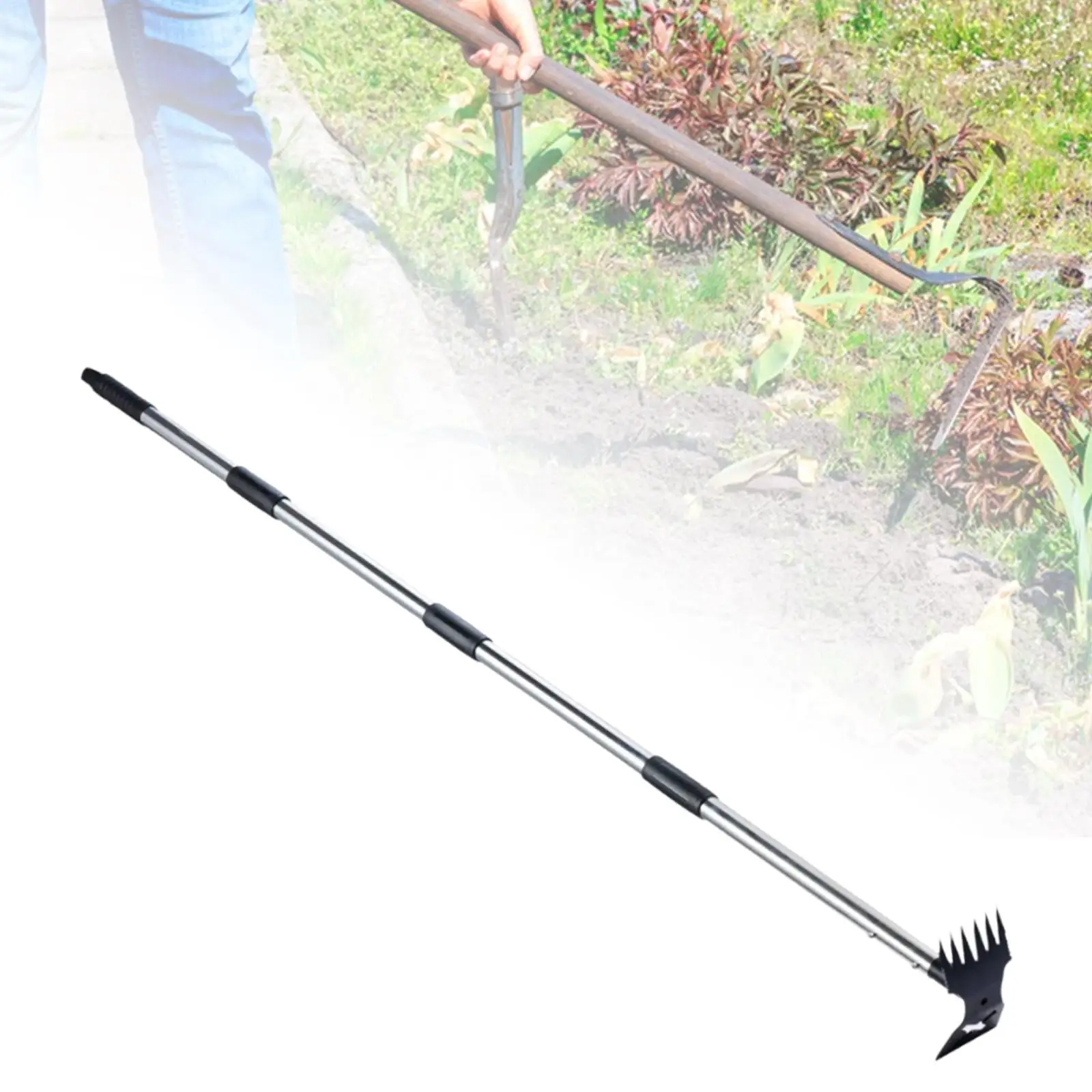 

Weeds Remover Tool Multifunctional Hoe Garden Tool for Weeding Lawn Backyard