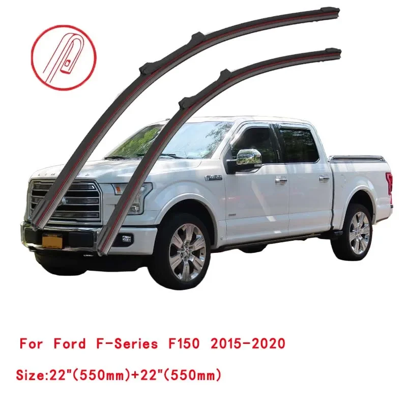

For Ford F150 F-150 F 150 2009-2020 Car Windshield Wiper Blade Front Windscreen Brushes Washer Accessories Cleaning Replacement