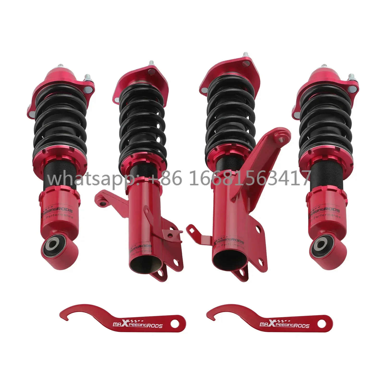 

MaXpeedingrods Coilovers Struts Kit For Honda Civic EM2 ES ET 2001-2005 Coilovers Height Adjustable Height Coil Spring Shock