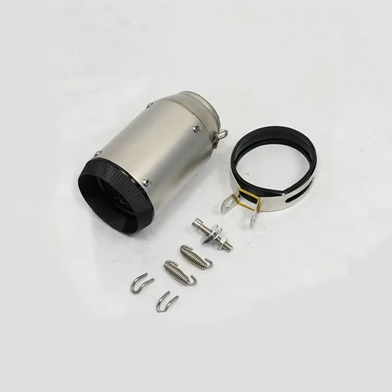 51mm 60mm AR escape Austin Racing entrada universal silenciador tubo de escape tubo de escape para Kawasaki RC390 FZ6 S1000XR Z900