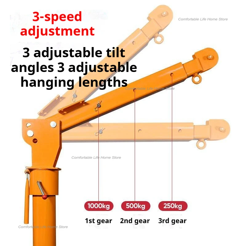 Lifting Moving Crane Lifting Boom Lifting Crane Equipment Industry Durable High-quality Commercial Machinery Guindaste ZY60DJ