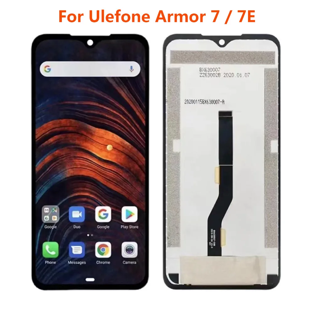 

For Ulefone Armor 7 LCD 7E LCD Display Touch Screen Digitizer Assembly Replacements Repair Parts 100% Tested