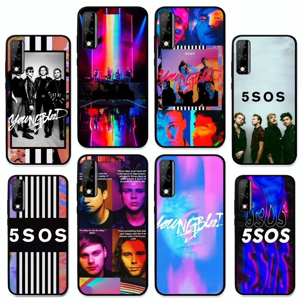 Seconds-of-Summer-5SOS Phone Case For Huawei Y9 6 7 5 Prime Enjoy 7s 7 8 plus 7a 9e 9plus 8E Lite Psmart Shell