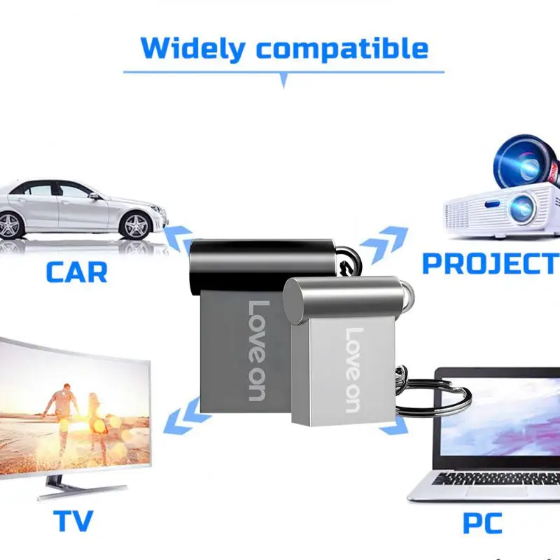 Flash Drives 2Tb Usb 3.0 Mini Hoge Snelheid Metalen Pendrive 1Tb 512Gb Flash Drive 256Gb Ssd 128Gb Usb Geheugenopslagapparaat U Schijf