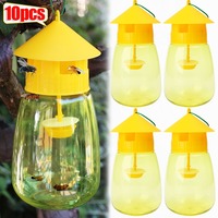 Fruit Fly Trap Reusable Plastic Insect Catcher Trap Transparent Environmentally Anti Flies Home Garden Orchard Pest Control Tool