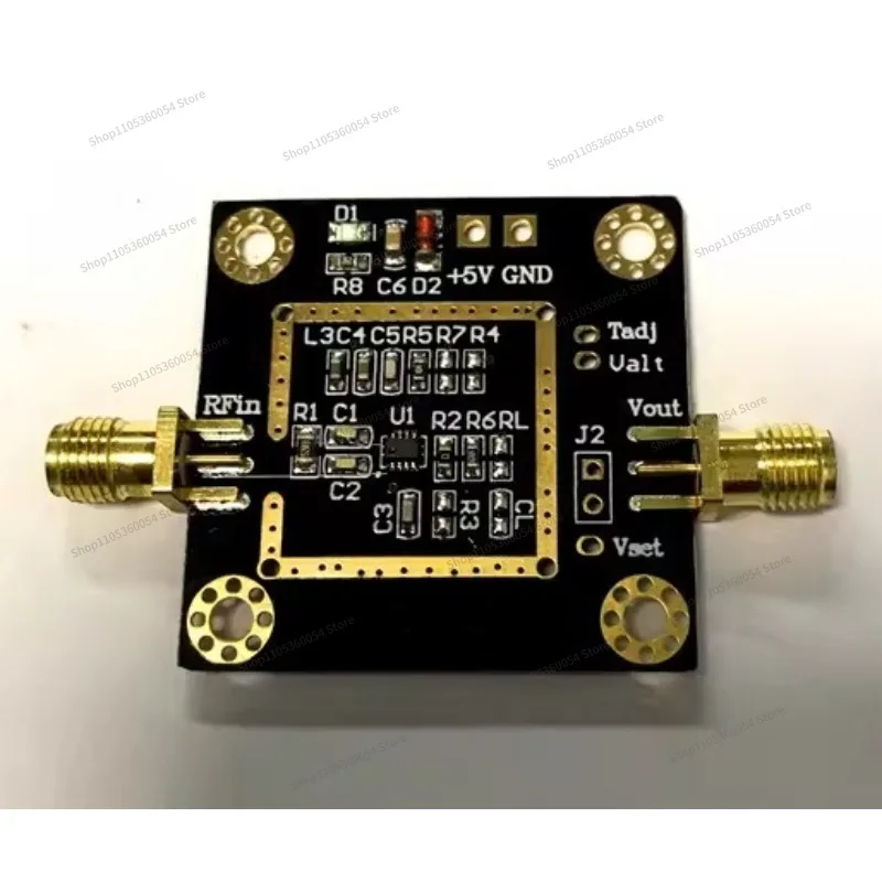 For AD8317 Module, Power Meter, Logarithmic Detector 1M-10GHz 60dB Dynamic