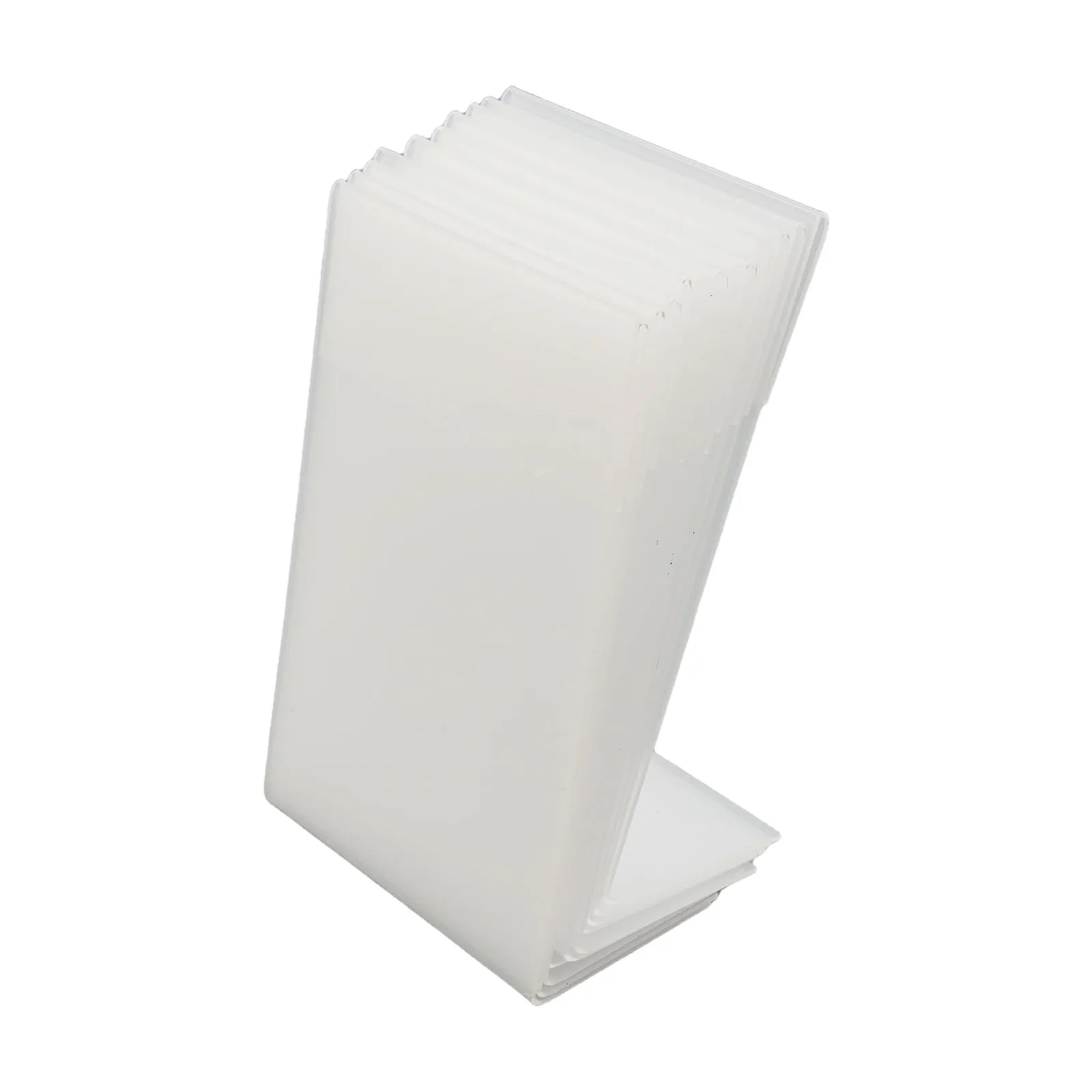 10/20 Pcs 10cmx15cm Transparent Acrylic Book Display Stand Desktop Book Holder Book Shelf Vertical Book Textbook Display Stand
