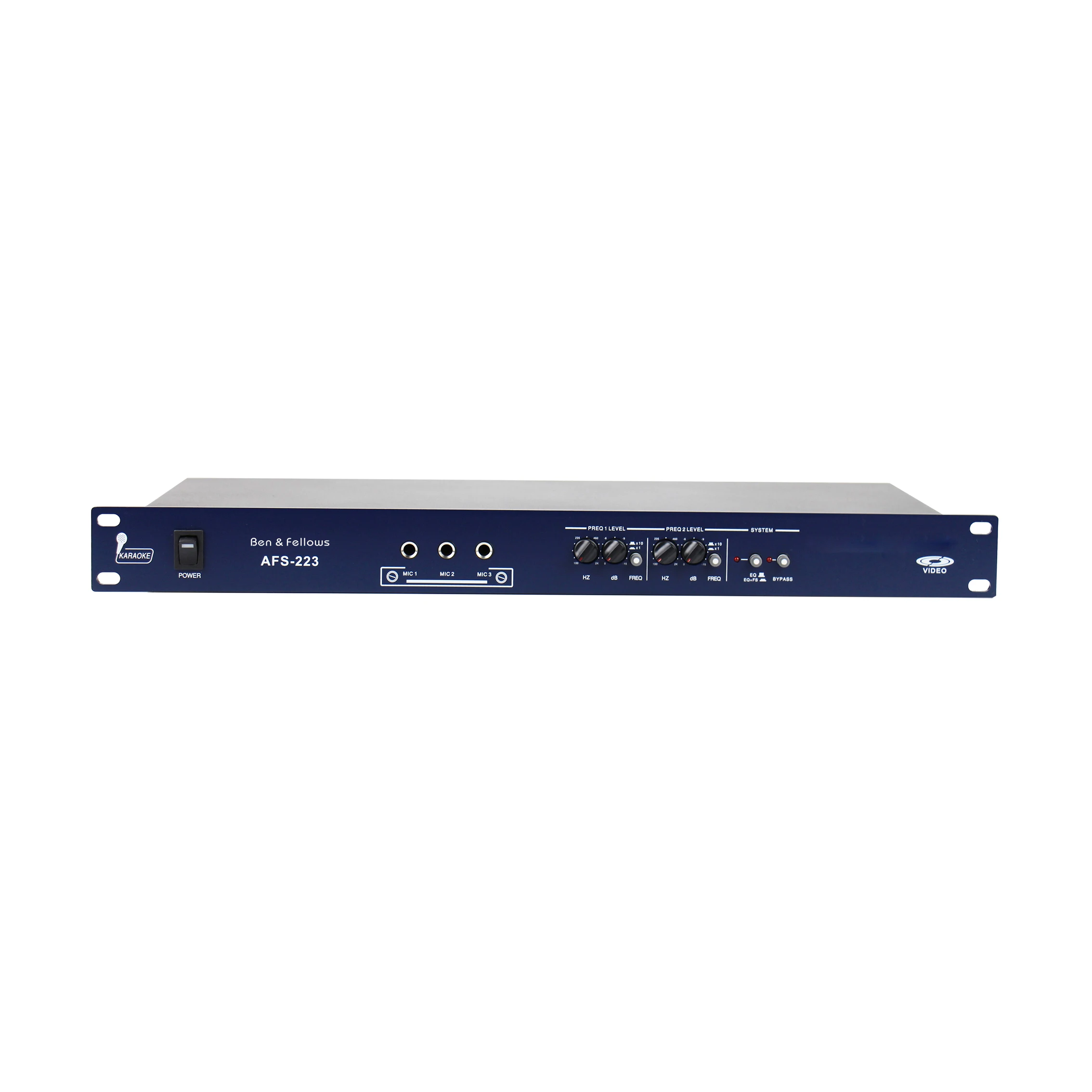 721022 Advanced Professional Digital Audio Feedback Suppression and Surround Sound Processor