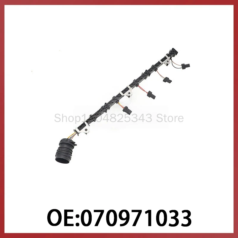 

070971033 is suitable for the cross-border exclusive supply of Volkswagen/Audi fuel injector wiring harness auto parts parts