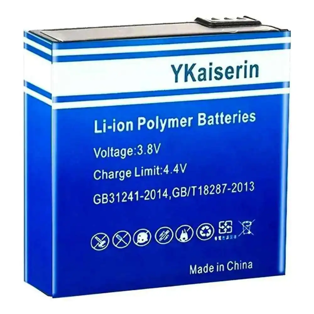 Безопасный аккумулятор для спортивной камеры 1800 мАч SJ9 SJ10 для Sjcam Strike Series, MAX, PRO, SJ10X 4K Action