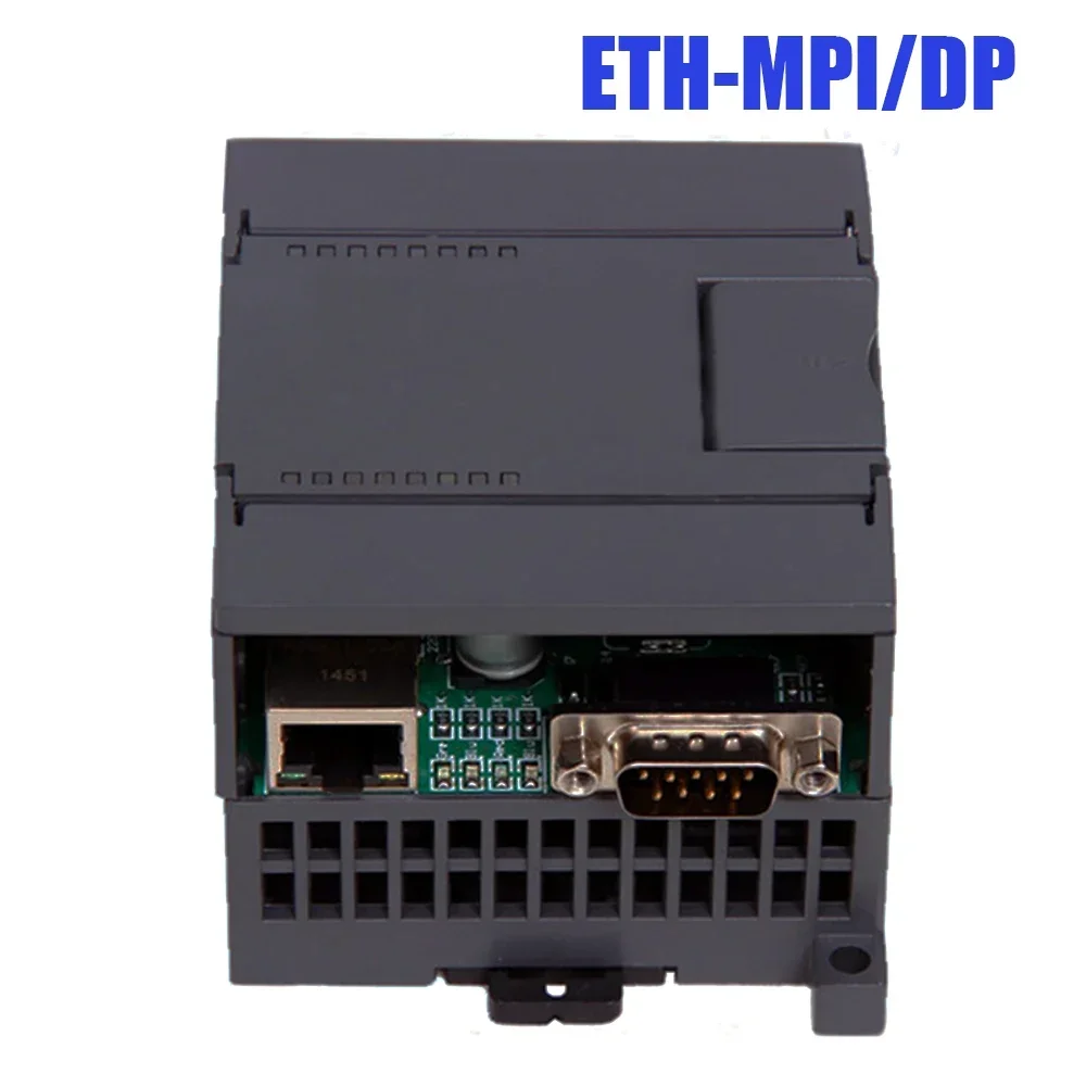 ETH-MPI DP para Siemens S7-300 Módulo adaptador de comunicación aislado Ethernet 64 bits para TIA Portal EM CP343-i CP5611 21-28VDC