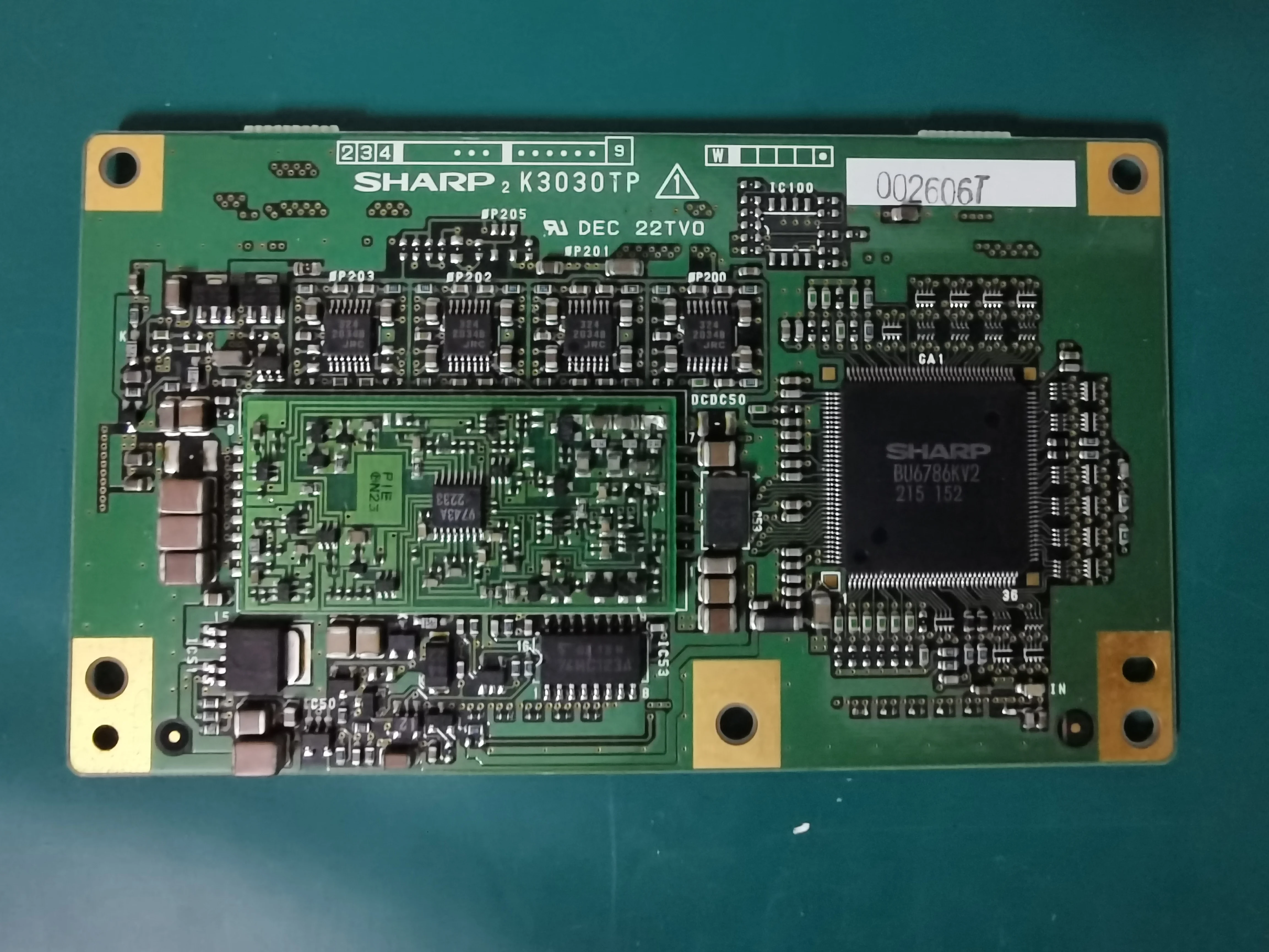 

K3030TP K3146TP K3215TP Original logic board, suitable for LQ201U1LW11, LQ201U1LW01 LCD screens, tested and shipped