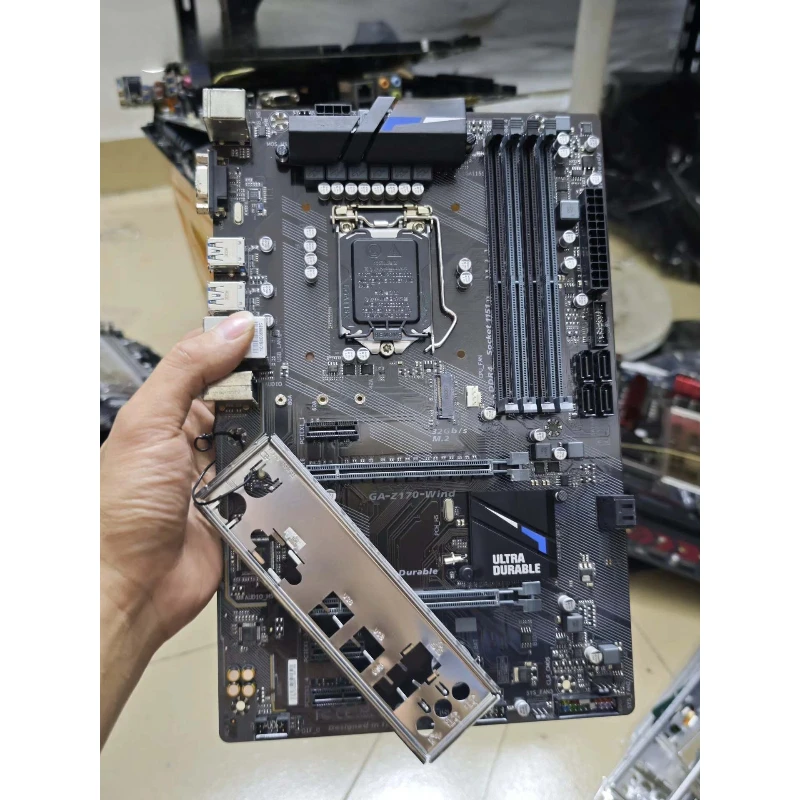 Tarjeta Madre ATX Usada para GIGABYTE GA-Z170-WIND LGA1151 Z170 DDR4 M.2 VGA USB3.0 en Buen Estado