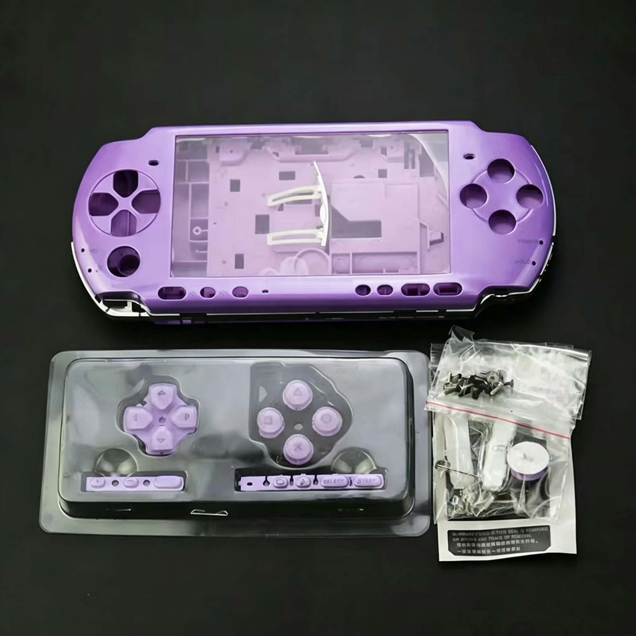 

Полный комплект корпуса для PSP 3000, сменные игровые детали, ремонтный комплект лицевой панели, совместимый с материнской платой 03G