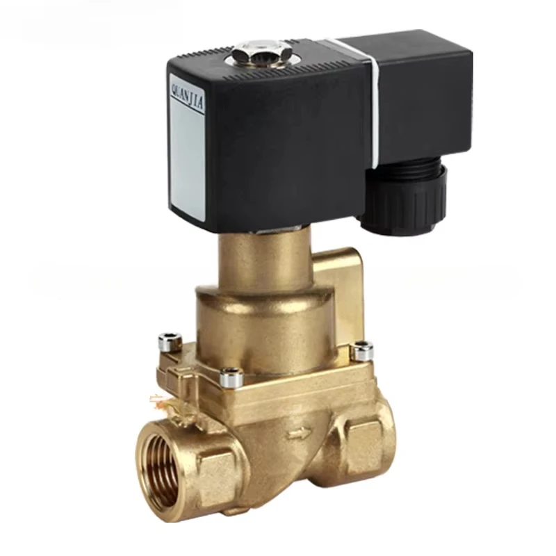 [Customized] High pressure piston type pilot operated solenoid valve High pressure 4.0Mpa brass DN15 to DN40 solenoid valve