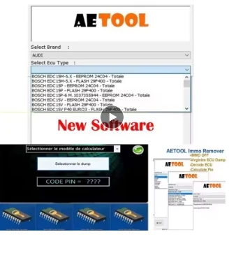 

Latest 2023 AETOOL IMMO REMOVER V1.3 Immo Eeprom Off Software Virginize ECU Dump Decode ECU Calculate PIN Virgin/IMMO Remover