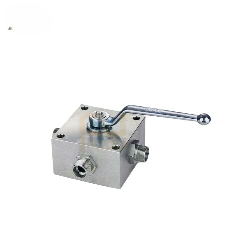 Series KH3/4-G1/8 G1/4 G3/8 G1/2 G3/4*06 High Pressure Hydraulic Ball Valve Stainless Steel