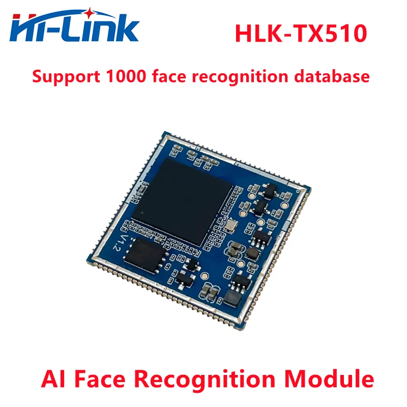 Free Shipping New AI Face Recognition Module HLK-TX510 3D Binocular Camera Live Detection Discrimination Serial Communication