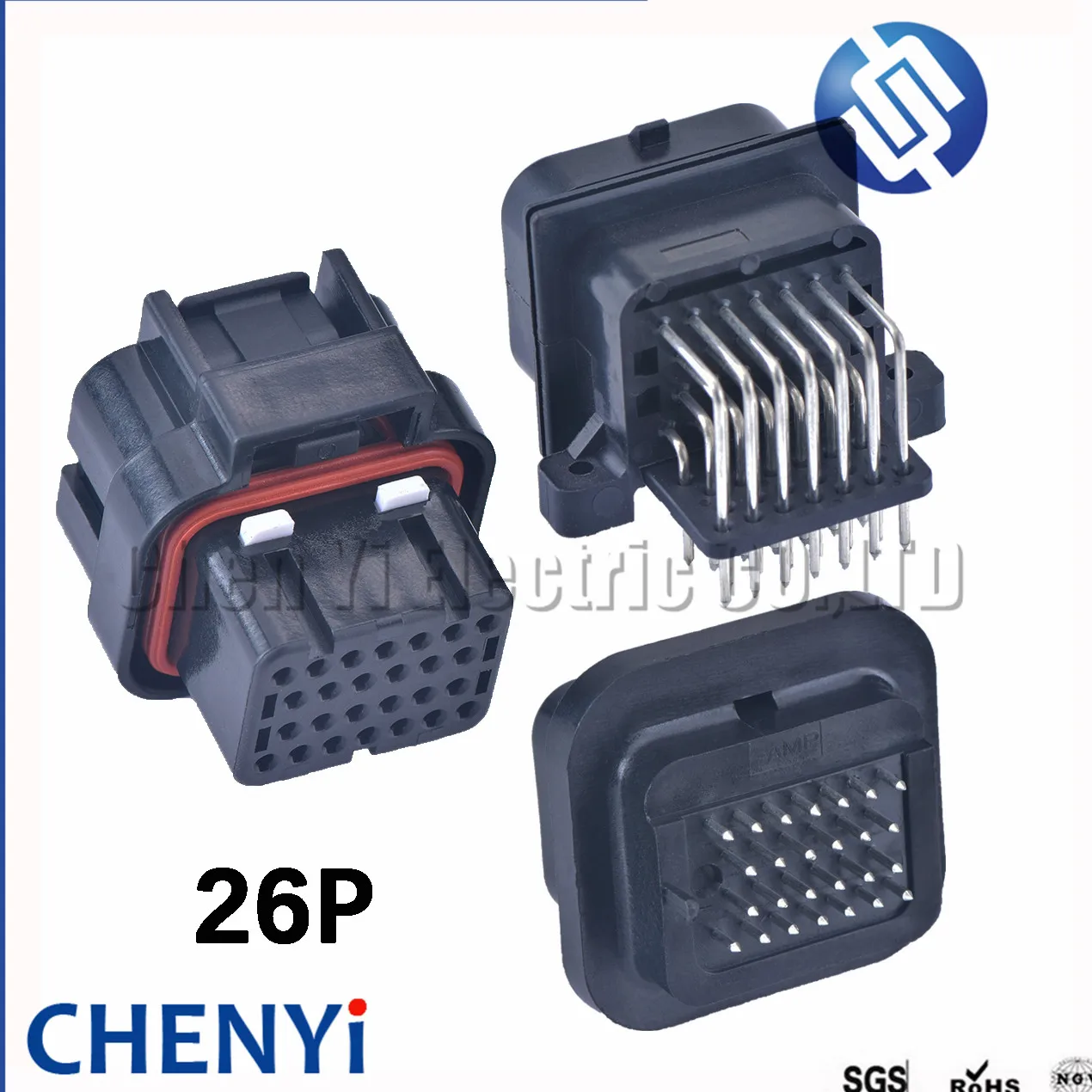 TE AMP 26/34/60 Pin ECU Engine Gearbox Computer Board Plug ECU Car Connector socket 6437288-3 6437288-3 4-1437290-0 3-1437290-7 images - 6