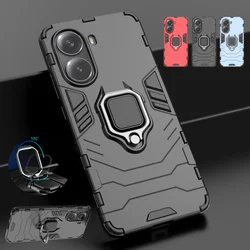 Kickstand Phone Case For Xiaomi Poco X7 Pro Cover With Ring Magnetic Bracket Shell Fundas Coque