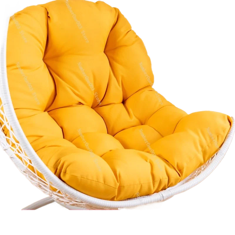 Glider Cushion Cushion Single Chlorophytum Removable And Washable Seat Cover Bird's Nest Swing Cushion Hanging Basket Cradle