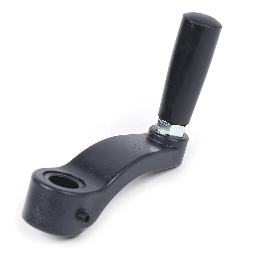 Crank Handle(Black)—Replacement for Workbench Lifting, Smooth Surface Classic Design(Match Most Machines) Labor-Saving Operation