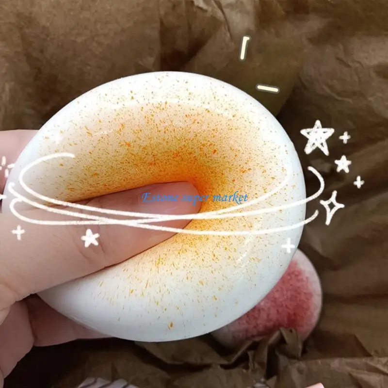 090B Squeezable Mochi Bread Stretchy Buns Toy Soft Decompression Stress Relief Toy Autisms Office Adult Stress Reduce Toy