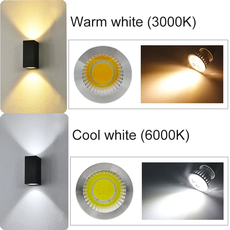 Waterproof LED Wall Lights Aluminum Garden Porch Light ZBW0004