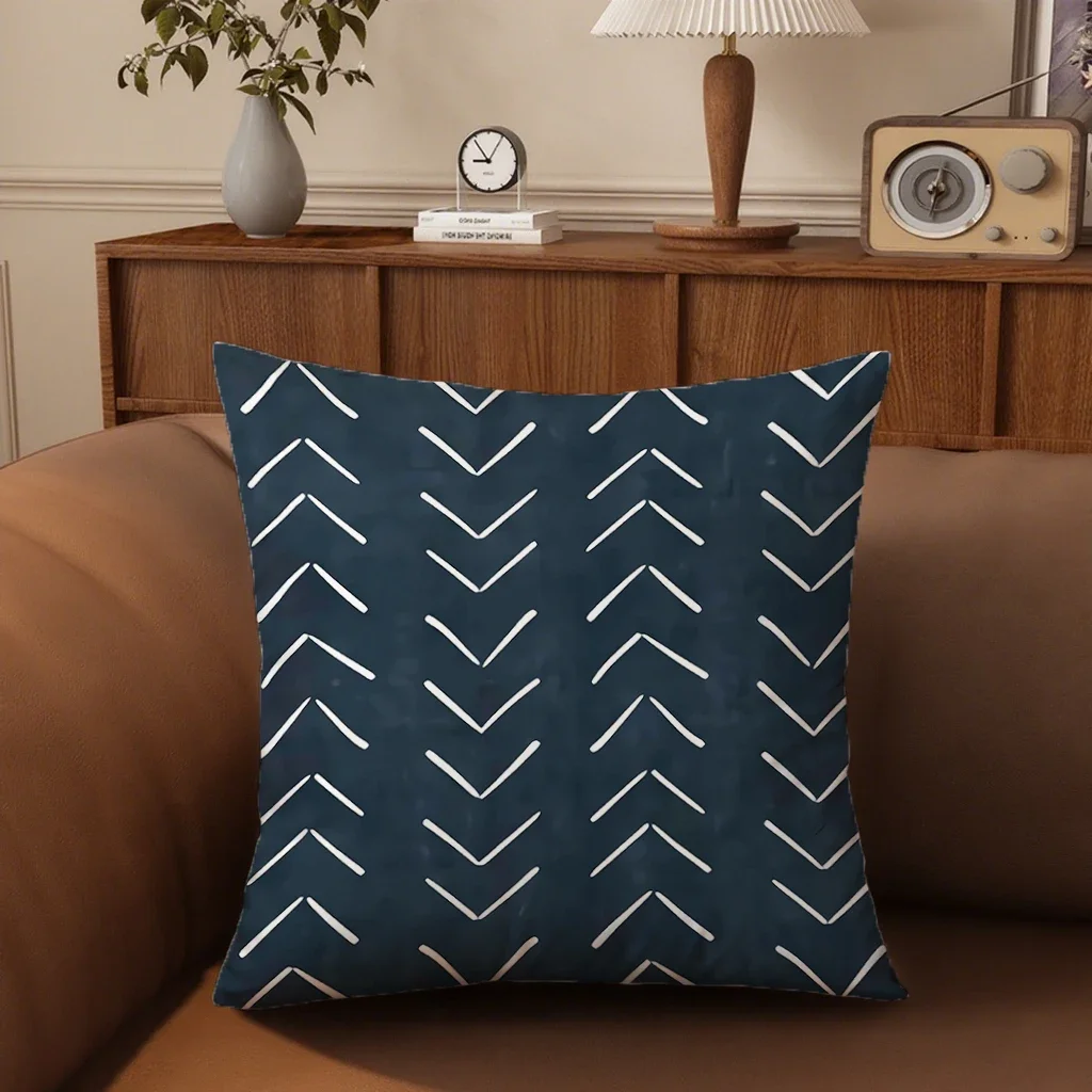 4pc Chevron Patterned Pillowcases for StyleSuitable for sofa car bedroom decorative cushion cover pillow cover