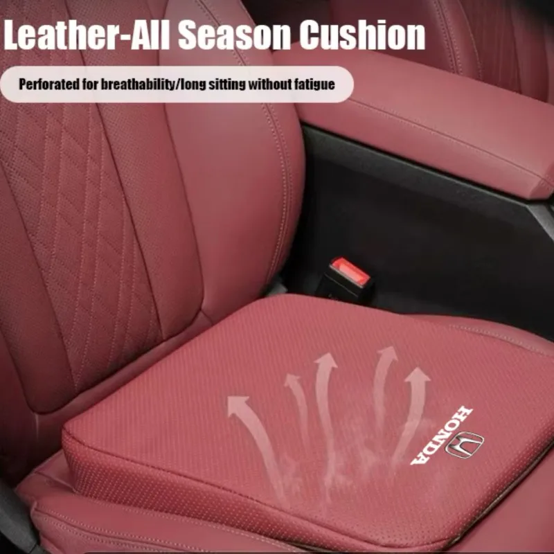 

Car Seat Soft Mats Leather Memory Cotton Core Cushion For Honda Civic Accord Jazz Fit CRV Odyssey City Pilot Vezel Prelude