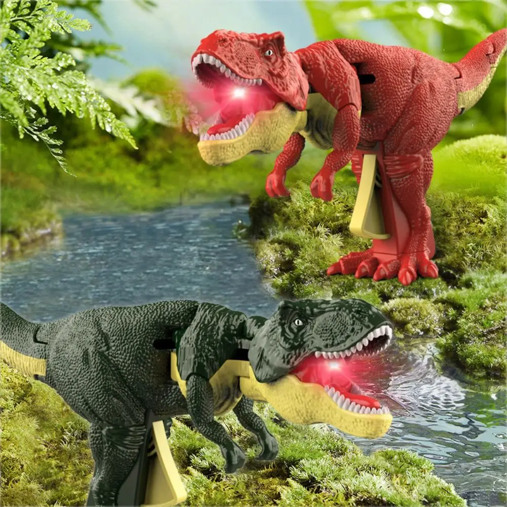 

Children's Pressing Dinosaur Tiktok Toy with Swing Bite Trick Toys High Quality Simulation Explorative Dinosaur for Kids Gift