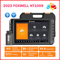 2025 FOXWELL NT1009 Car Diagnostic Tools All System 34+ Reset Bi-directional ECU Coding &Programming OBDII Automotive Scanner