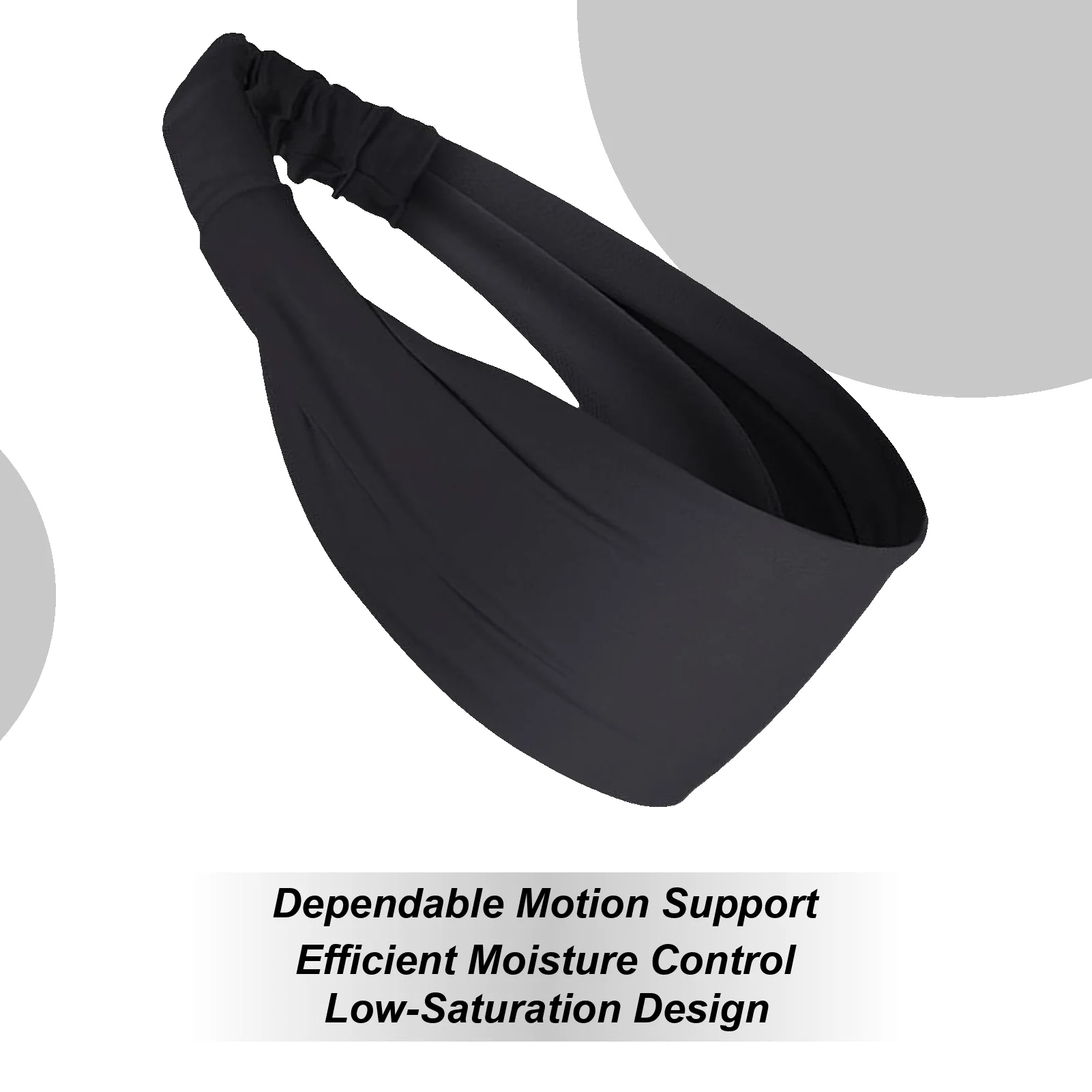

Wide Headbands For Women Instant Cooling Running Headband Moisture-Wicking Running Head Wrap For Sports Yoga Cycling Biking Golf