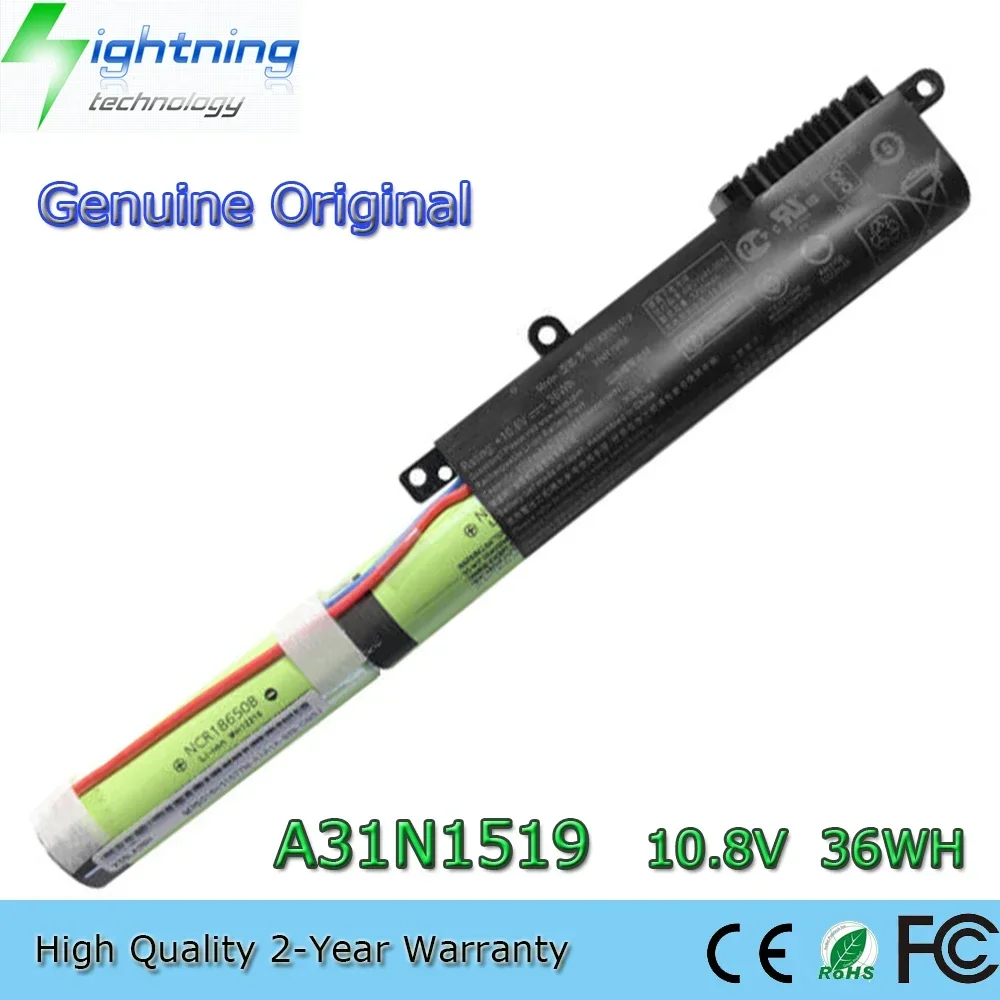 Genuine Original A31N1519 10.8V 36Wh Laptop Battery for Asus X540 X540LA X540L X540SA X540SC X540YA R540L