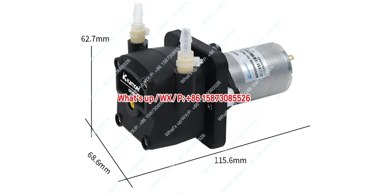 

KPHM400 400ml flow 12V 24v DC motor brushless brushless motor water treatment peristaltic pump