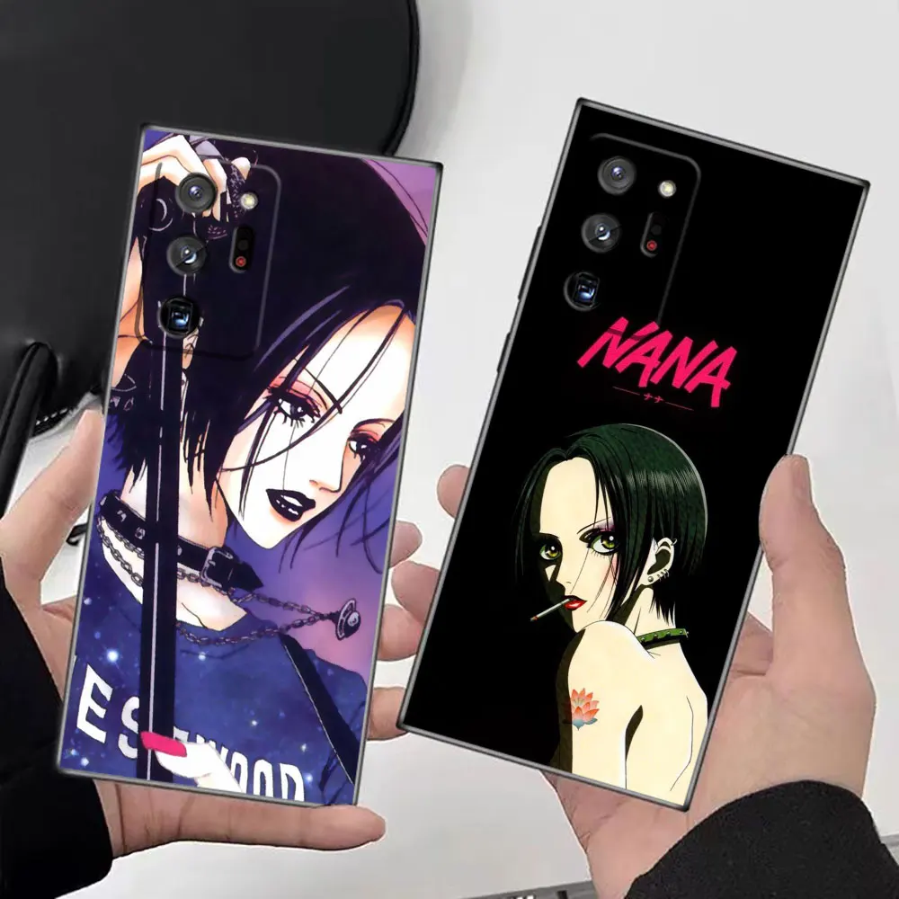 Nana Osaki on Purple Tie Dye Phone Case For Samsung Galaxy NOTE 20 10 9 8 M54 M53 M51 M33 M32 F14 M30 M30S M23 J8 J7 J6 Case