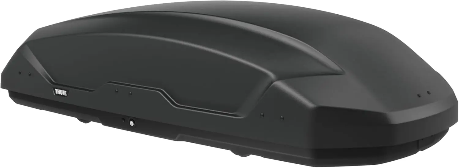 

Aerodynamic Roof Mounted Storage Box Dual Sided Opening Locks Tool Free Install Fits Cars Suvs Trucks Evs 14 Cu Ft Size M