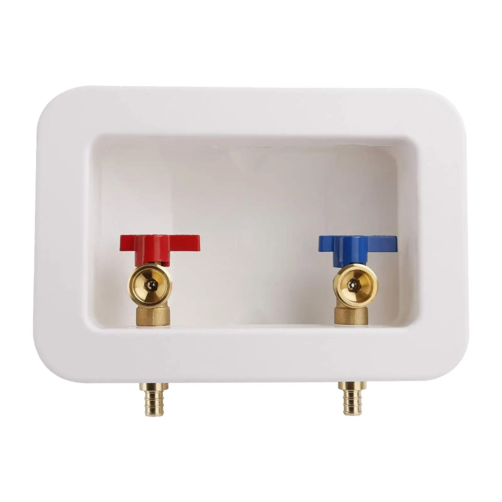 

Washing Machine Outlet Box Plumbing Fixture for Laundry Room Compact Supplies Parts Replacement Washing Machine Accessory